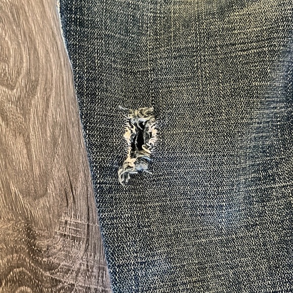 True religion jeans size 29 blue ripped - Picture 5 of 7